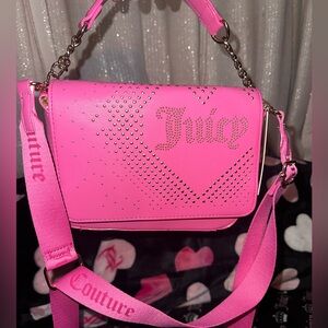 Juicy Couture pink heart purse